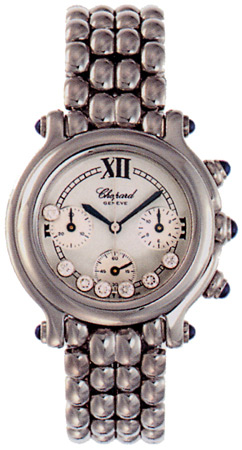 Chopard Happy Sport Ladies Watch: Chic Quartz Charm in 27mm Steel