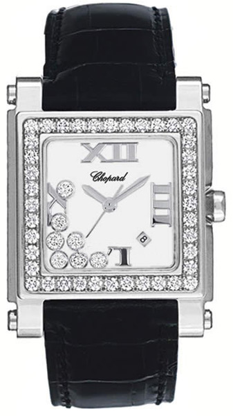 Chopard Happy Sport Lady's Watch - Automatic Movement - Stainless Steel Case - Sparkling Crystal Dial