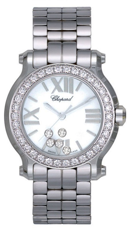 Chopard Happy Sport 278509-3010 Imitation Sporty Stainless Steel Silver Dial Automatic Watch