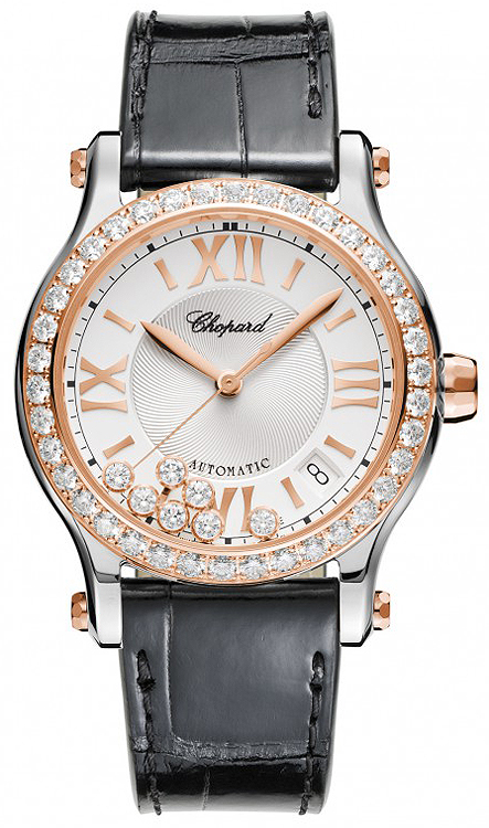 Chopard Happy Sport Rose Gold/Steel Automatic 27mm Ladies Watch - Chic & Elegant