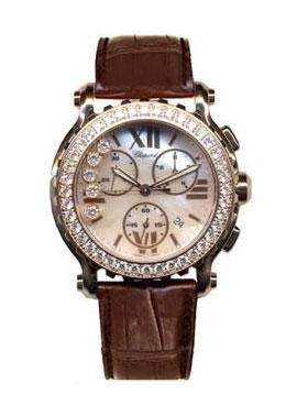 Chopard Happy Sport 283583-5003 Imitation Stainless Steel Chronograph Watch