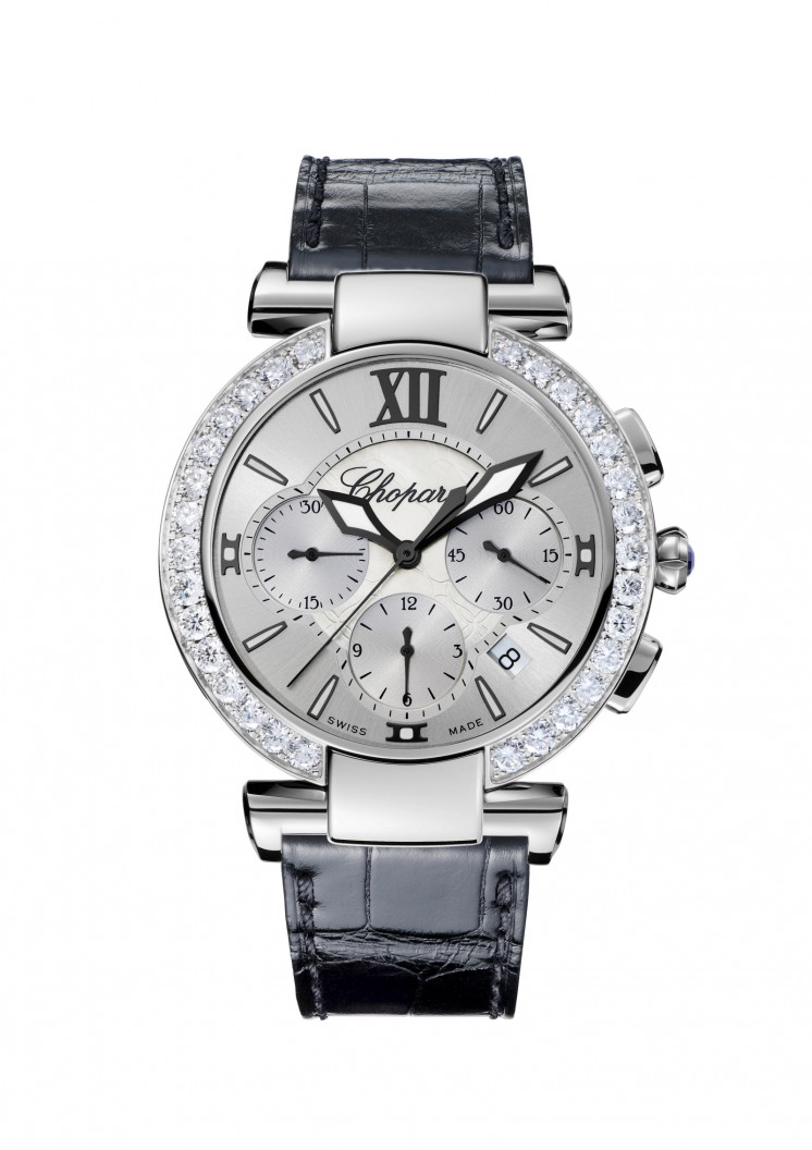 Chopard Imperiale 38mm Silver Dial Mother of Pearl Center Replica Watch