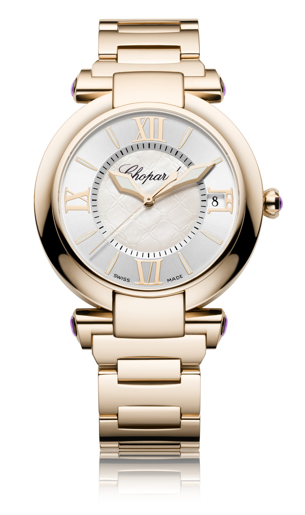 Chopard Imperiale Automatic Steel Rose Gold White Dial Ladies Watch