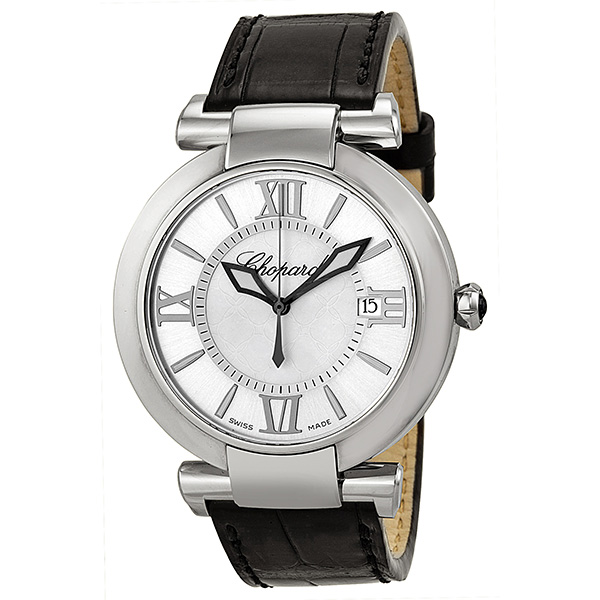 Chopard Imperiale Replica Steel Watch with Silver Roman Dial