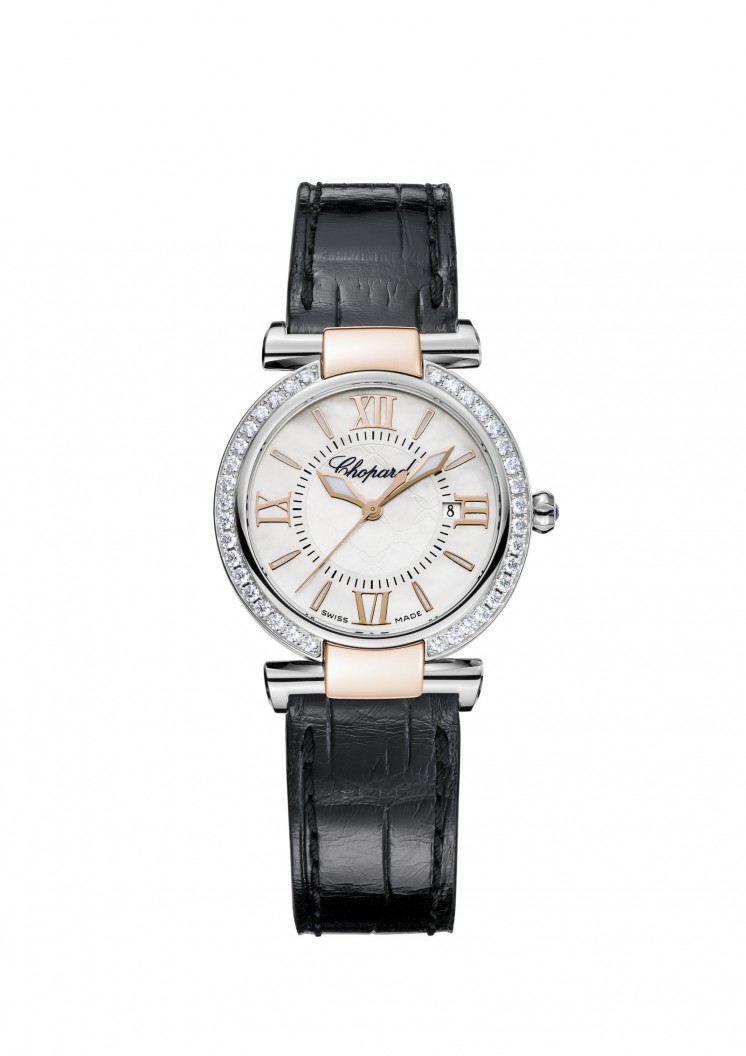 Chopard Imperiale Ladies Watch with Mother of Pearl Dial & Diamonds
