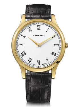 Chopard L.U.C. 161902-0001 Swiss Clone, Elegant Automatic Black Face, 41mm, Water-Resistant Luxury Watch