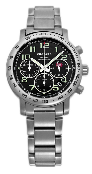 Chopard Mille Miglia 158915 Imitation Classic Sports Chronograph Auto Black Face 42mm Water Resistant Watch