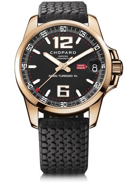Chopard Mille Miglia Swiss Auto Chrono Jet Black Face 43mm Water-Resistant Watch