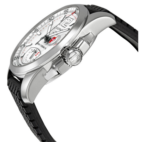 Chopard Mille Miglia Imitation - Manual Wind - Chrome-Plated Case - Black Face - 42mm Water-Resistant Watch
