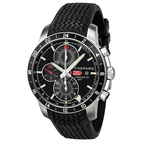 Chopard Mille Miglia Automatic Chronograph Black Dial Steel Watch
