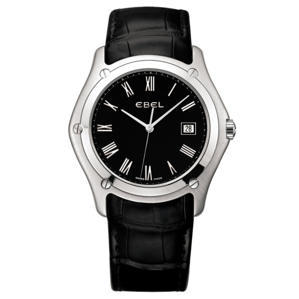 Ebel 1215800 Swiss Crafted Automatic Black Face Diver Watch