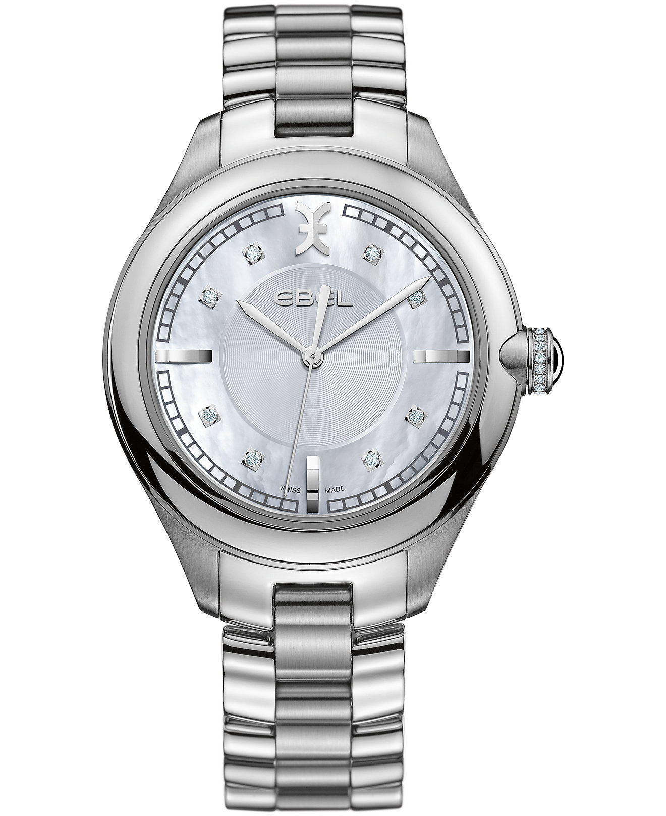 Ebel 1216136 Swiss Crafted Chronograph Watch - Precision Engineered Timepiece