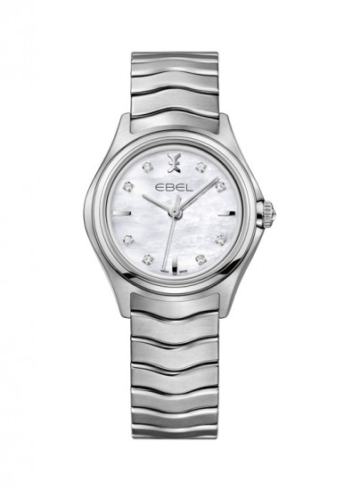 Ebel 1216193 Timeless Classic Lady's Watch - Stainless Steel Handsome Rose Gold bezel