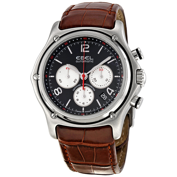 Ebel 1911 Classic Pilot Automatic Blue Face Mens Watch