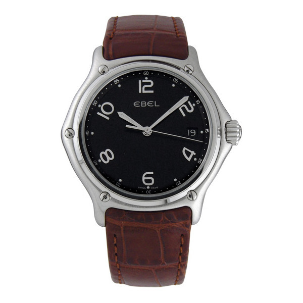 Ebel 1911 Automatic Black Chronograph Mens Watch - Swiss Precision