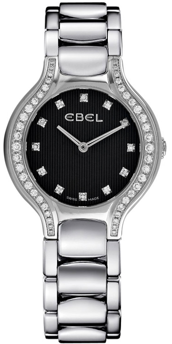 Ebel Classic Chronograph 9003N18-391050 Automatic Black Dial Mens Watch