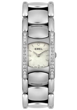 Ebel 9057A28-981050 Steel & Diamond Timepiece - Sleek Elegant Watch