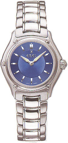 Ebel Lady's 9090211-4365P Timepiece – Gold-Plated Charm & Black Roman Numerals Watch