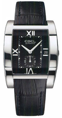 Ebel 9127J40-5435136 Stainless Steel Automatic Jet Black Dial Diver Watch