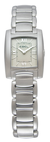 Ebel Brasilia 1215602 Swiss Reps Chronograph Black Steel Case Automatic Dive Watch