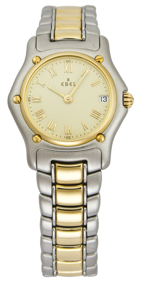 Ebel Classic 1088901/1260C Embodying Elegance Champagne Gold Case Automatic Watch