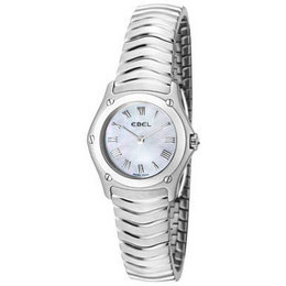 Ebel Classic Timepiece 9157F11-9225, Stainless Steel Case, Elegant Silver Face Watch