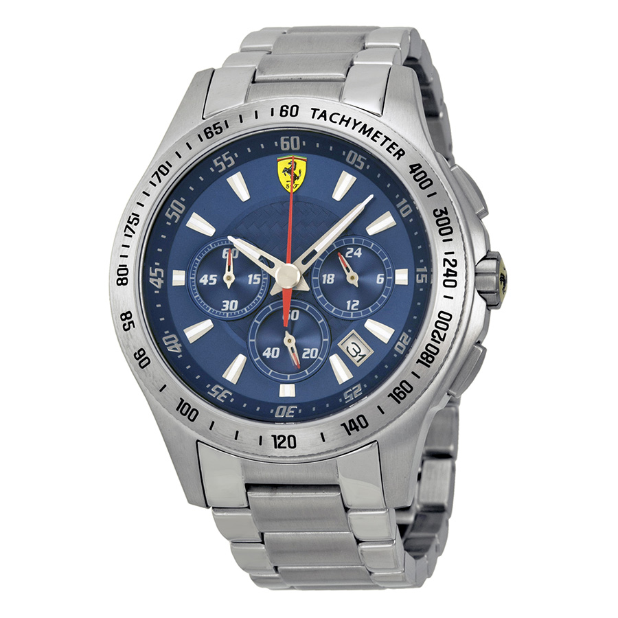 Ferrari Replica Chronograph Quartz Timepiece - Black Dial, Auto Movement