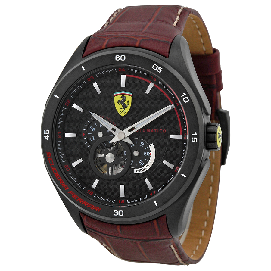Ferrari F8 830107 Imitation Carbon Fiber Chronograph Watch