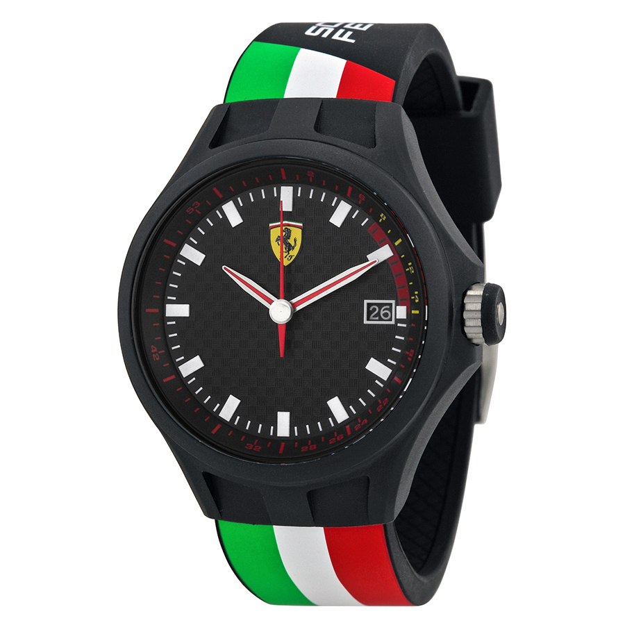 Ferrari Replica Chronograph Black Case TR90 Imitation Watch