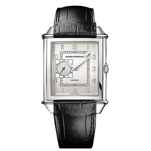 Girard Perregaux Laureato 38mm Steel Automatic Silver Dial Watch