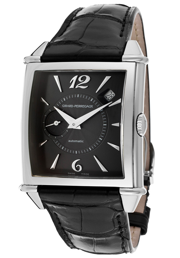 Girard Perregaux Swiss Clone 25835-11-661-BA6A Automatic Black Dial 42mm Watch