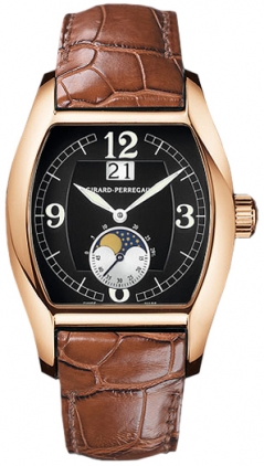 Girard Perregaux 27600-0-52-6151 Men's Watch - Elegant Black Diver Replica 42mm Automatic