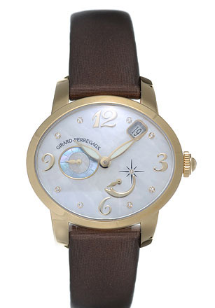 Girard Perregaux Cats Eye 41mm Automatic Steel Jet Black Dial Watch