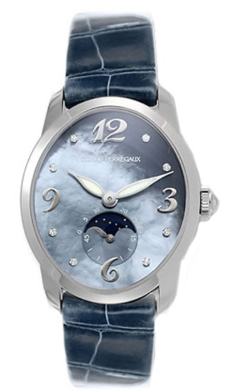 Girard Perregaux Cats Eye Steel Automatic 41mm Blue Dial Replica Watch