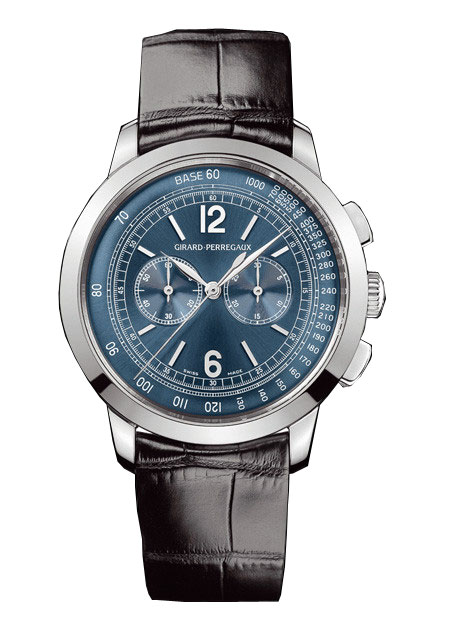 Girard Perregaux GP 1965 Blue Steel Automatic Dive Watch