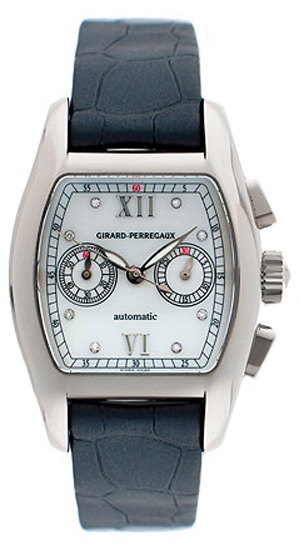Girard Perregaux Richeville 26500-0-53-72M7 18K White Gold Diver's Watch Clone with Automatic Movement