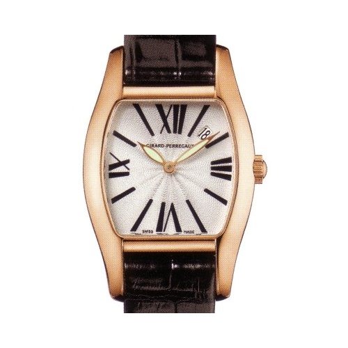 Girard Perregaux Richeville 41mm Silver Automatic Chronograph Watch