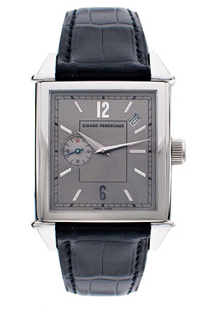 Girard Perregaux Vintage Grey Dial Automatic Steel Men's Watch
