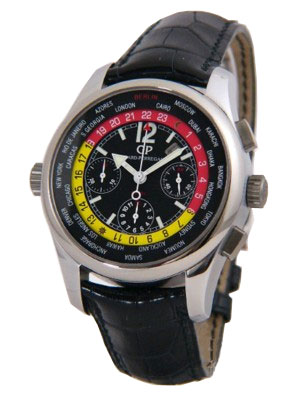 Girard Perregaux Time Control Handwind Masterpiece 49800-22-654-BA6A Chronograph Watch