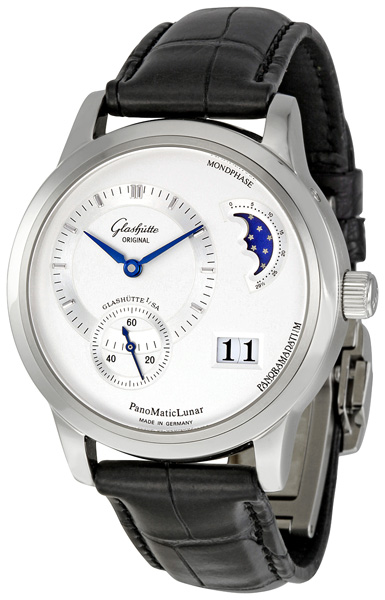 Glashütte Original 90-02-02-02-04 German Engineered Automatic Silver Case Blue Face Replica Watch