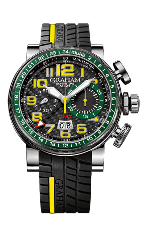 Graham 2BLCH.B33A Automatic Chrono Dive Watch - 45mm Steel Black Dial Water Resistant