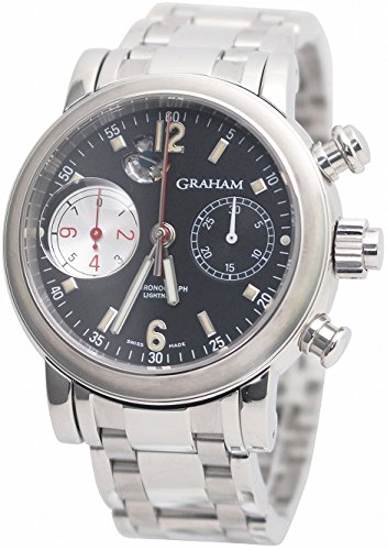 Graham 2LIAS.B04A.A02F Grey Automatic Mens Watch - Precision Crafted Replica
