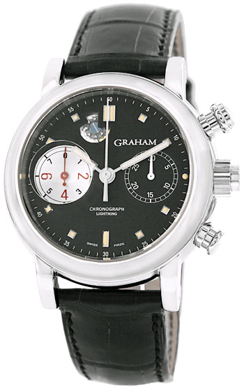Graham 2LIAS.B04A.C01B Imitation Automatic Chronograph Black Face Mens Luxury Watch