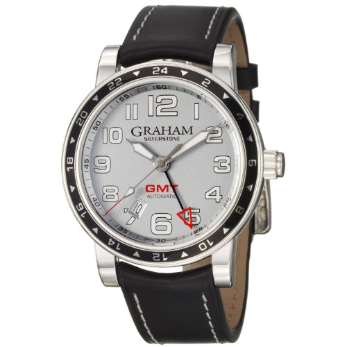 Graham Silverstone 2TZAS.S01A Clone Automatic Steel Mesh Black Dial Watch