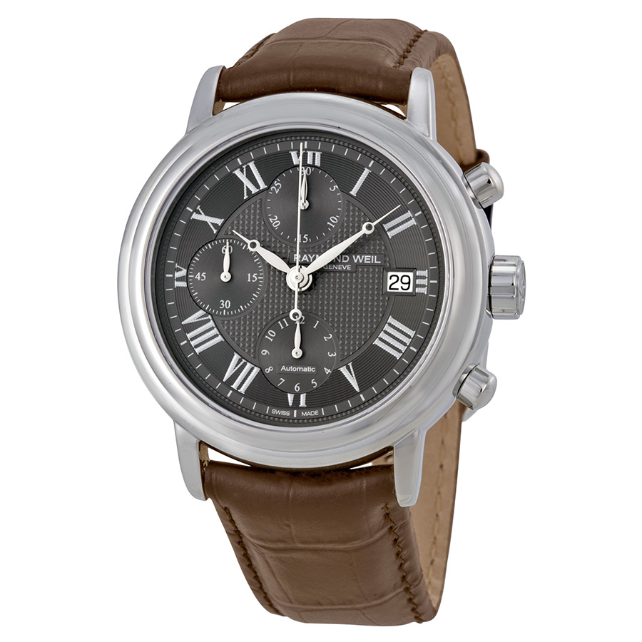 Raymond Weil Maestro Stainless Steel Chronograph Dive Timepiece Watch