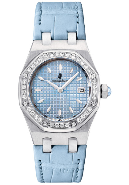 AP Royal Oak Clone 41mm Swiss Automatic Silver Case Jet Black Face Waterproof