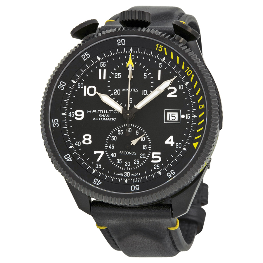 Hamilton Black Diver Chrono 43mm Automatic Replica Watch