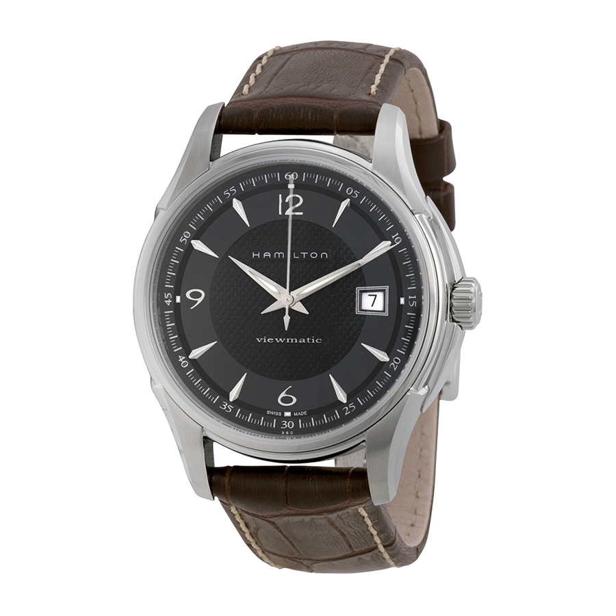 Hamilton Jazzmaster Classic Swiss Automatic Timepiece with Polished Steel Case