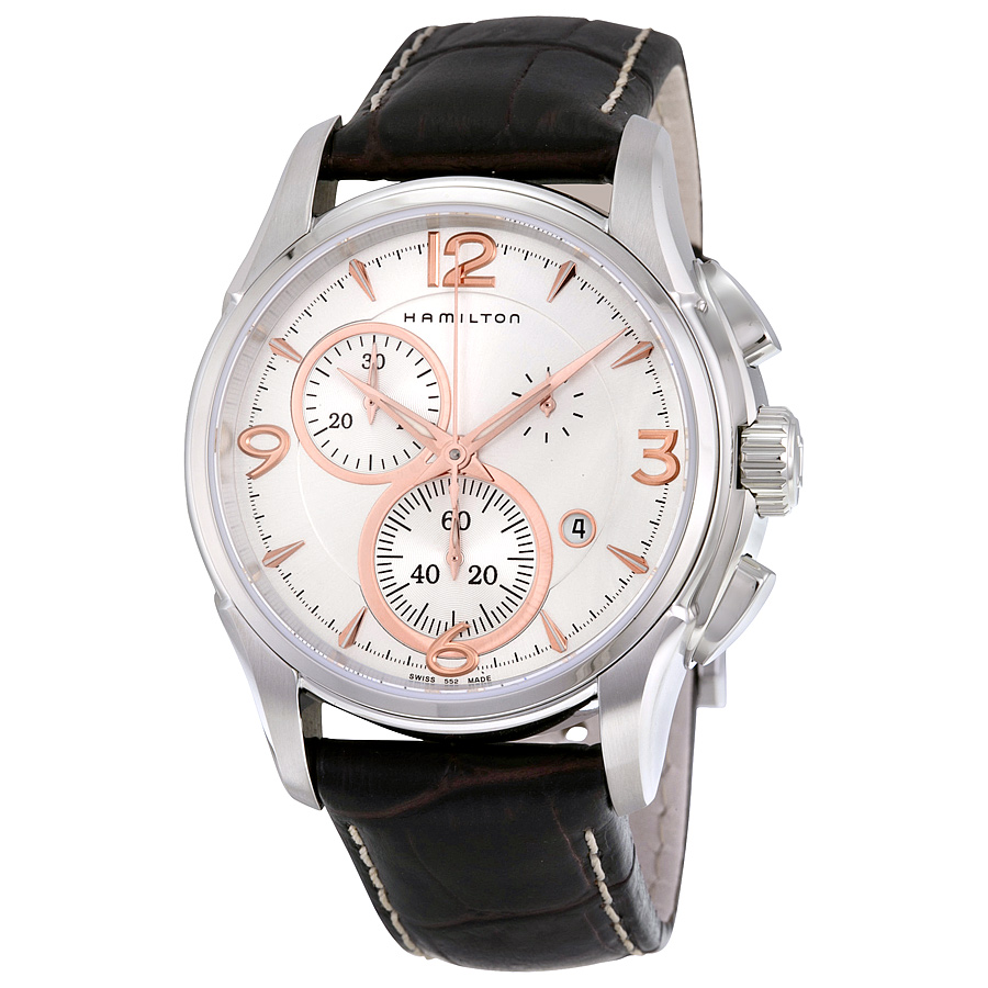 Hamilton Jazzmaster H32612555 Imitation Silver Chronograph Watch