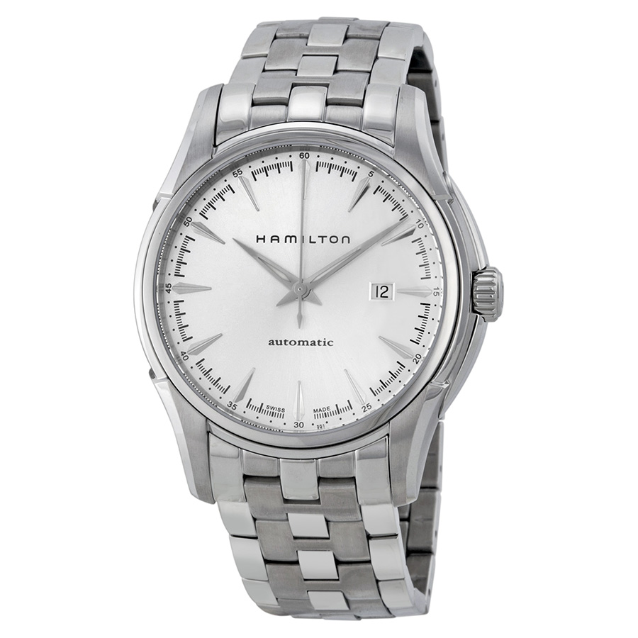 Hamilton Jazzmaster H32715151 - Automatic Chronograph Steel Case Black Dial Mens Watch